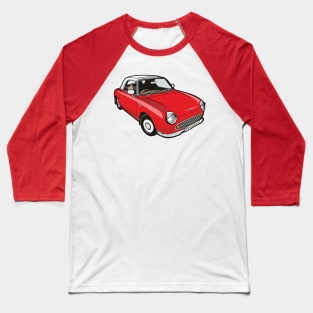 Nissan Figaro Red Baseball T-Shirt